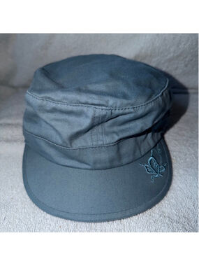 NOS Women’s Small Vintage Y2K Hot Topic Butterfly Embroidered Cotton Hat Cap